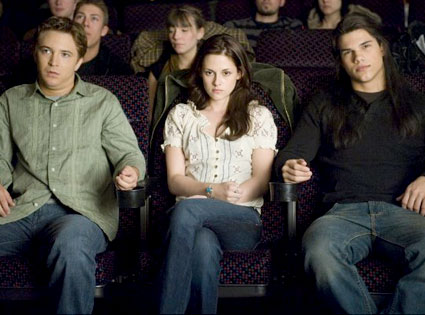 Michael Welch, Kristen Stewart, Taylor Lautner, Twilight: New Moon Michael Welch, Kristen Stewart, Taylor Lautner, Twilight: New Moon
